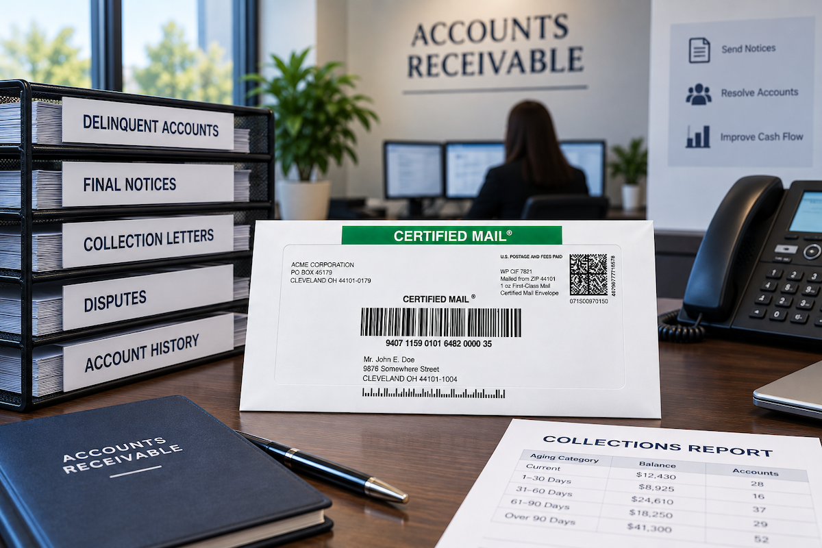 Certified Mail for Collections | Certified Mail Labels
